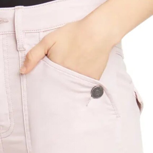 NWT Joie light pink slim fit crop leg skinny jeans, 25 - Picture 10 of 15